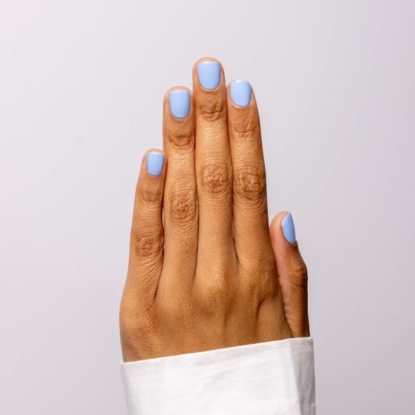 The Edge Nail Polish Pastel Blue 3
