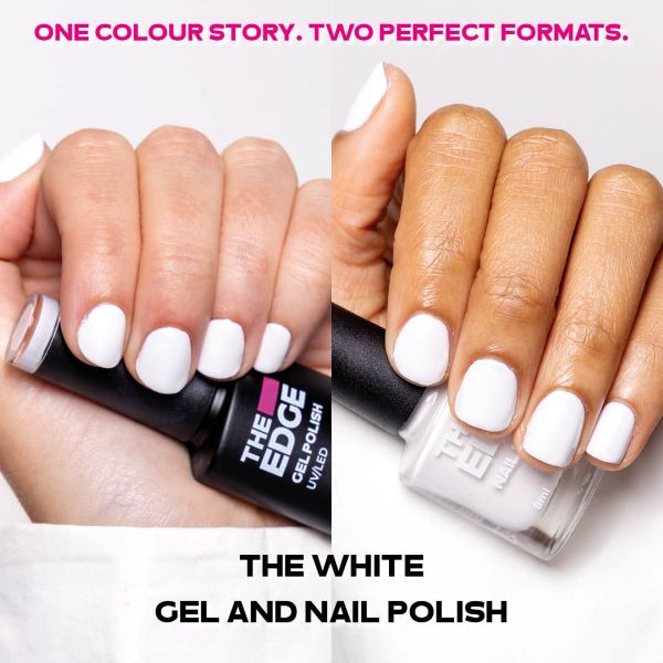 The Edge Nail Polish White 3