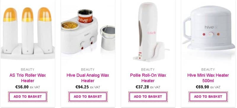 waxing heaters