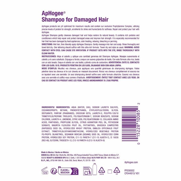 Aphogee Shampoo for Damaged Hair 473ml