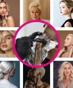 Blond Lab with Sandra