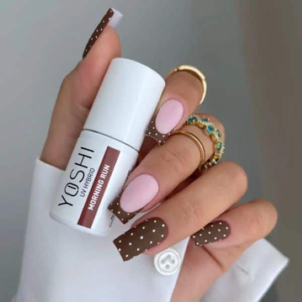 YOSHI UV Hybrid Nail Polish Morning Run