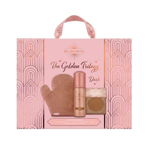 Bellamianta The Golden Trilogy 3 Piece Tanning Gift Set (Dark Shade) 2
