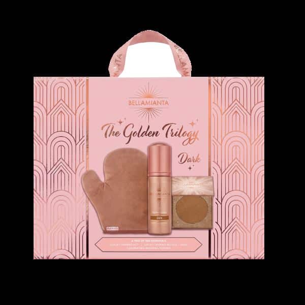 Bellamianta The Golden Trilogy 3 Piece Tanning Gift Set (Dark Shade) 3