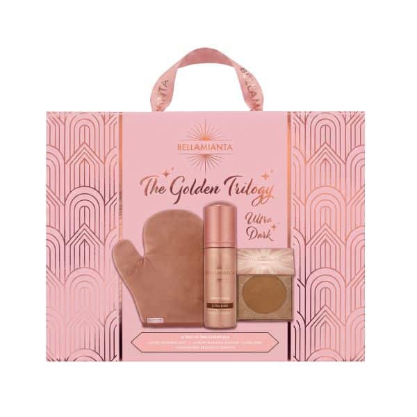 Bellamianta The Golden Trilogy 3 Piece Tanning Gift Set (Ultra Dark Shade) 2
